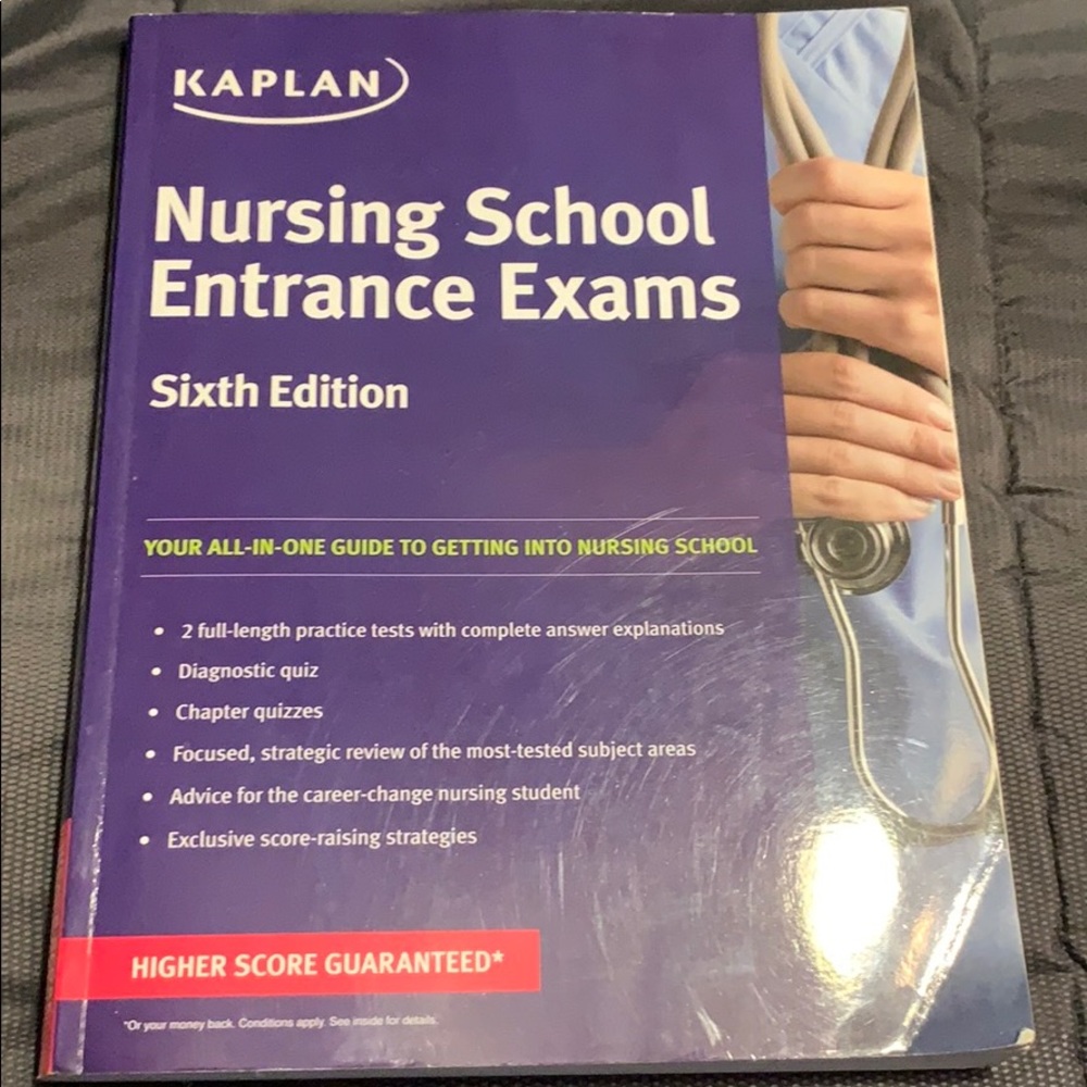 Kaplan nursing school entrance exams study guide